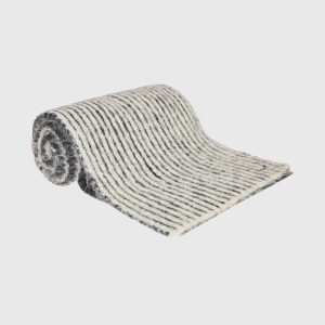 Women's scarf with 2 color knit