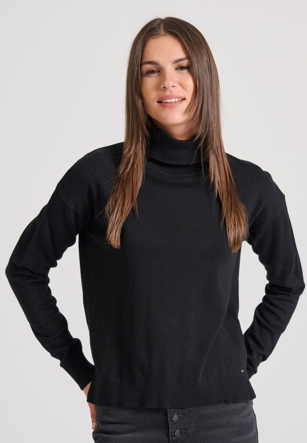 Women's turtleneck pullover - The essentials - Image 3
