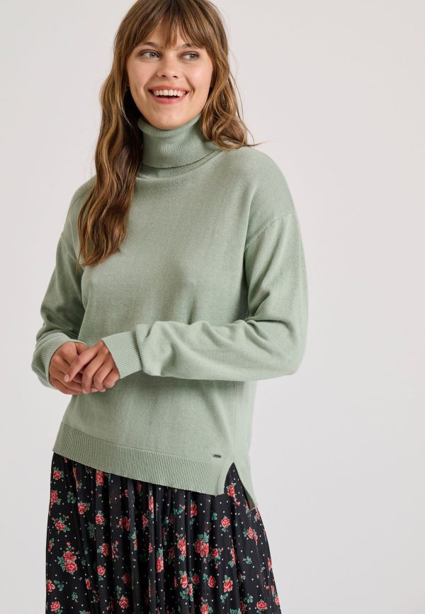 Women's turtleneck pullover - The essentials - Image 6