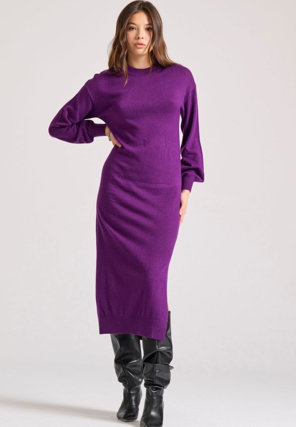 Maxi knitted dress wool and cashmere blend - Image 4