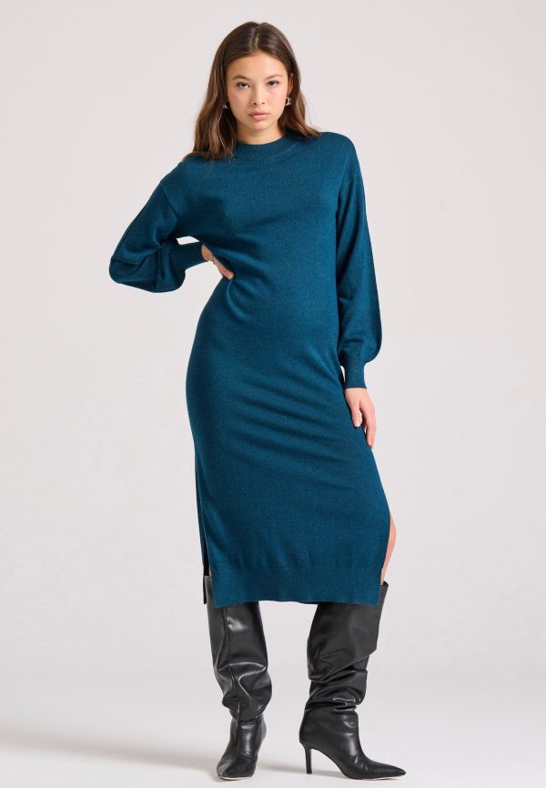 Maxi knitted dress wool and cashmere blend - Image 2