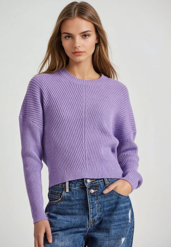 Women's viscose cropped pullover - Image 3