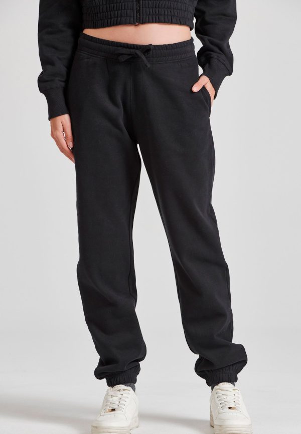 Women's joggers with embroidered logo