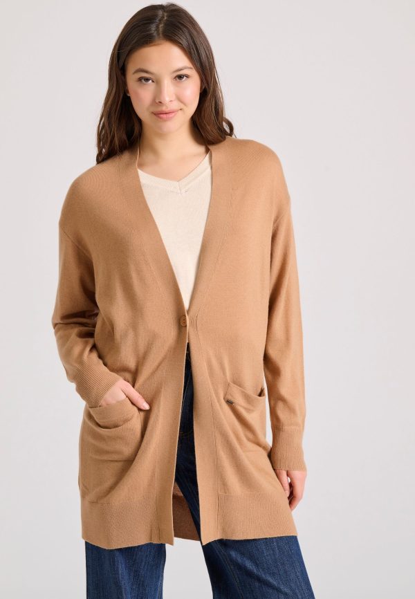 Cashmere blend knitted cardigan - Image 2