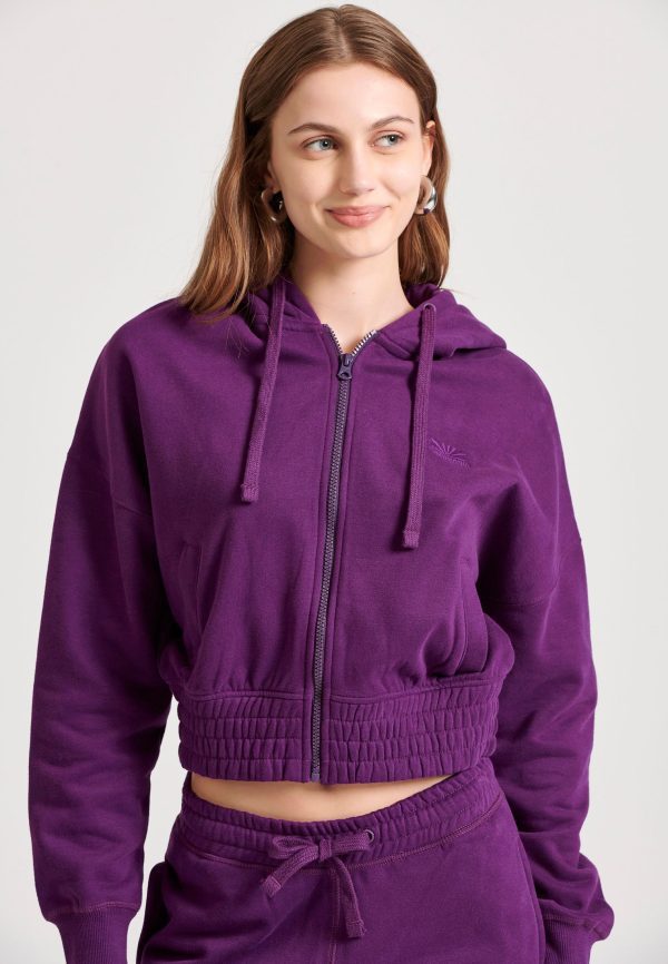 Women's loose fit zip-up hoodie - Image 3