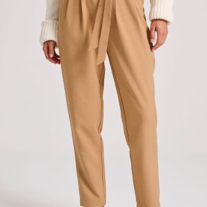 Women's casual pants with pleats