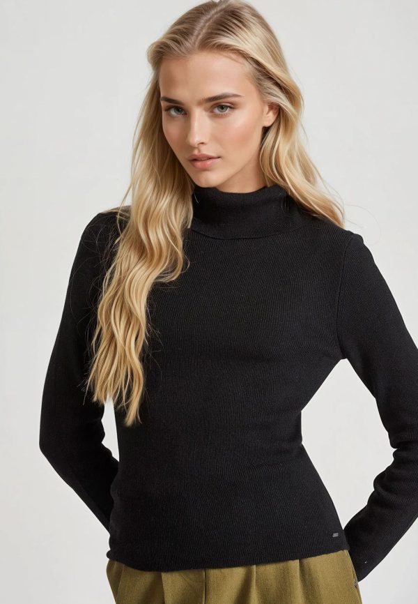 Cashmere blend turtle neck pullover - Image 2