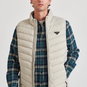 Men's vest quilted jacket