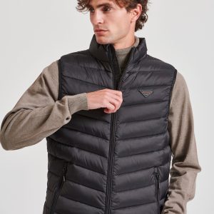 Men's vest quilted jacket