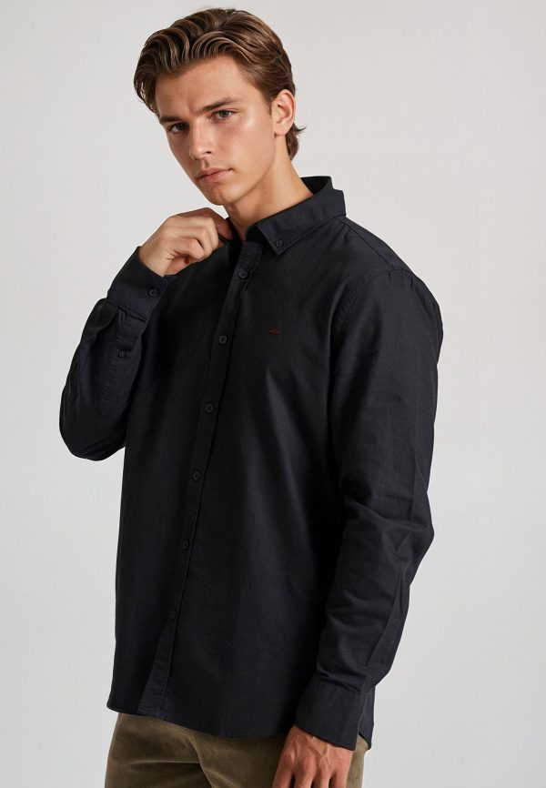 Men's shirt with embroidered logo - The essentials - Image 3