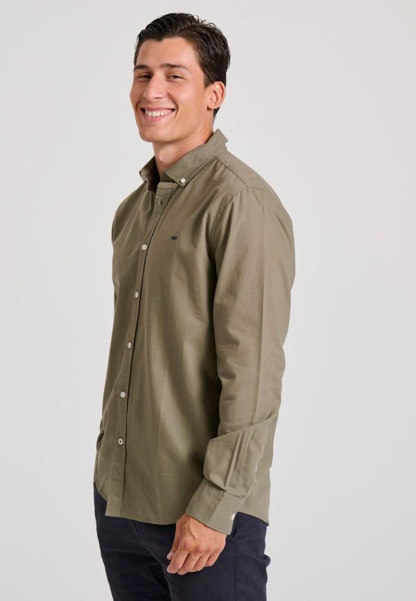 Men's shirt with embroidered logo - The essentials - Image 8