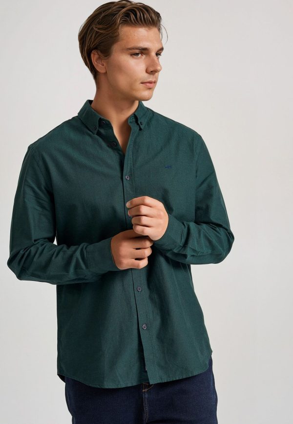 Men's shirt with embroidered logo - The essentials - Image 2