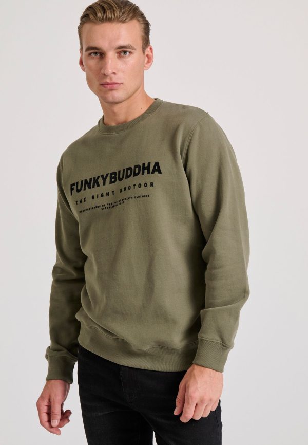 Relaxed fit sweatshirt with Funky Buddha print - Image 2