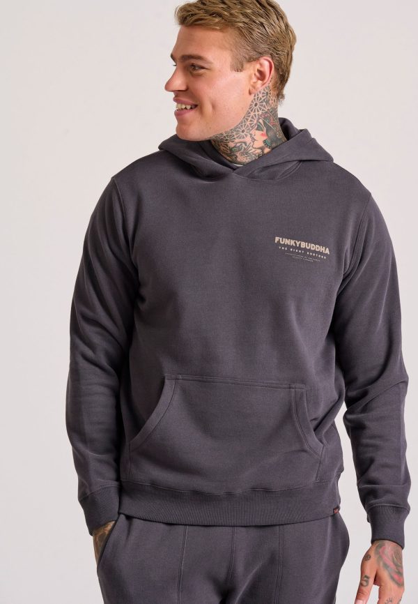Relaxed fit sweatshirt with print on the back