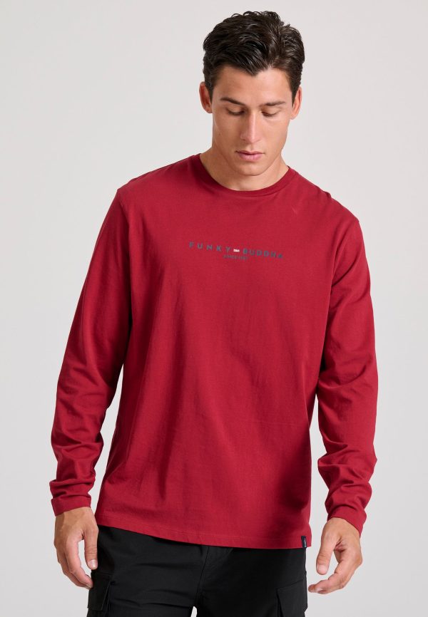 Longsleeve t-shirt with chest print - Image 3