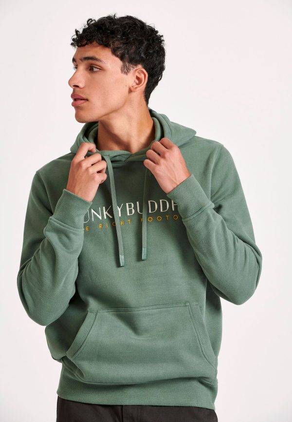 Overhead hoodie with Funky Buddha embroidery on the chest - Image 3