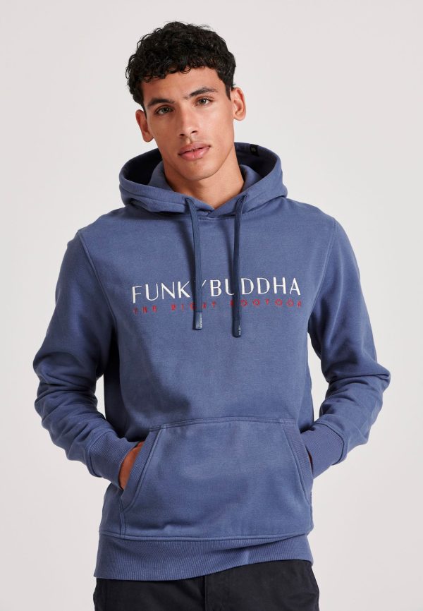 Overhead hoodie with Funky Buddha embroidery on the chest - Image 7
