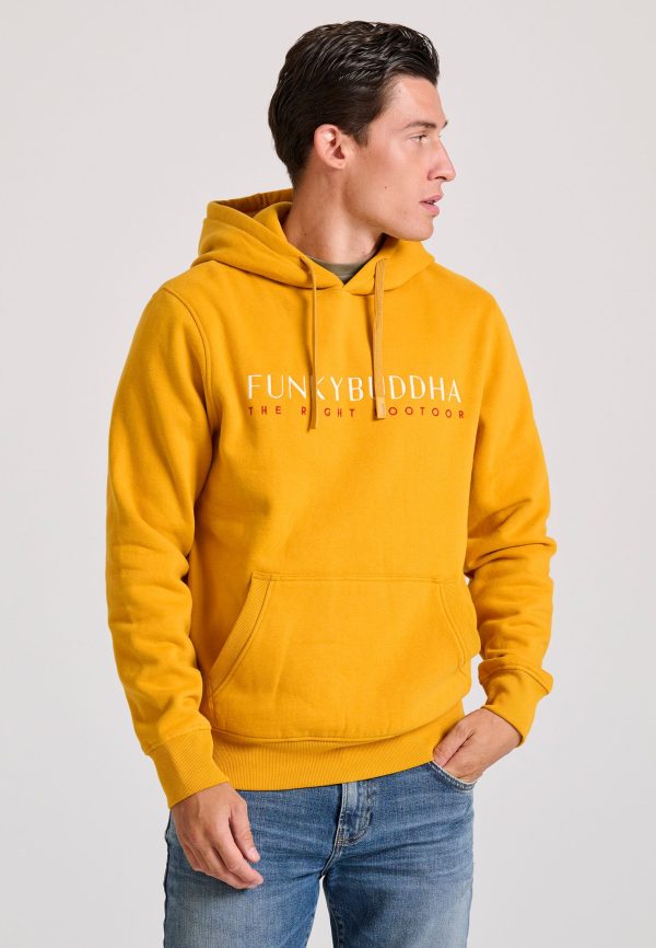 Overhead hoodie with Funky Buddha embroidery on the chest - Image 5