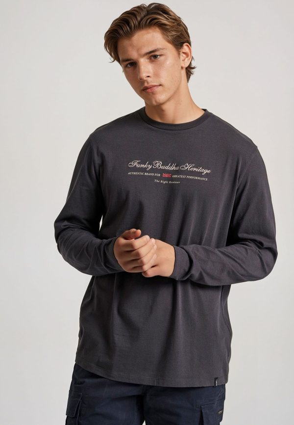 Longsleeve t-shirt with embroidered logo - Image 2