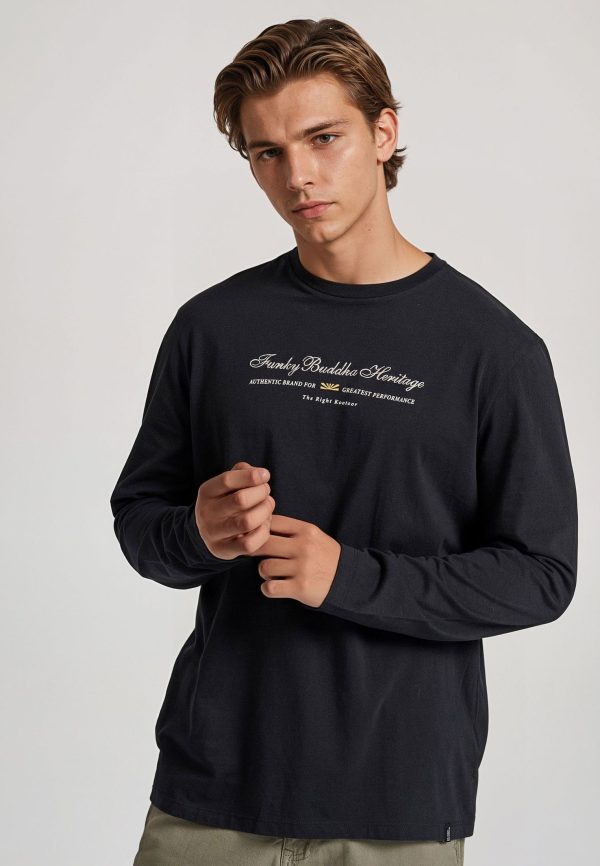 Longsleeve t-shirt with embroidered logo - Image 4