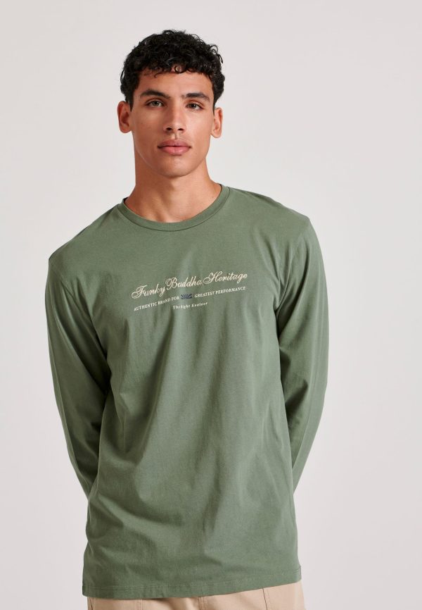 Longsleeve t-shirt with embroidered logo