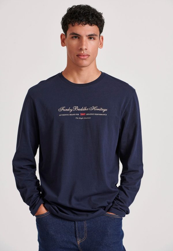 Longsleeve t-shirt with embroidered logo - Image 3