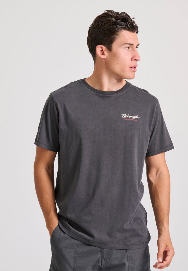 T-shirt with graphic print on the back