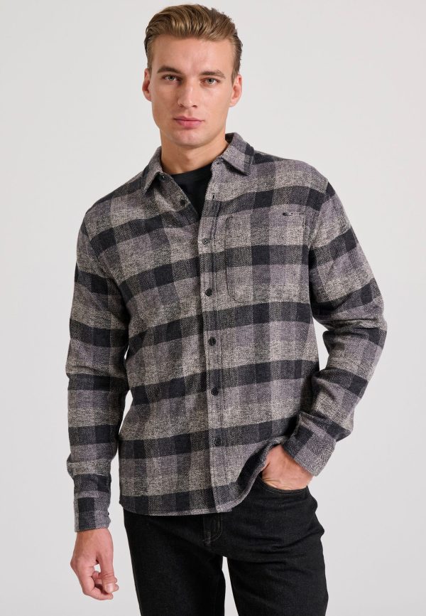 Overshirt flannel plaid shirt - Image 3