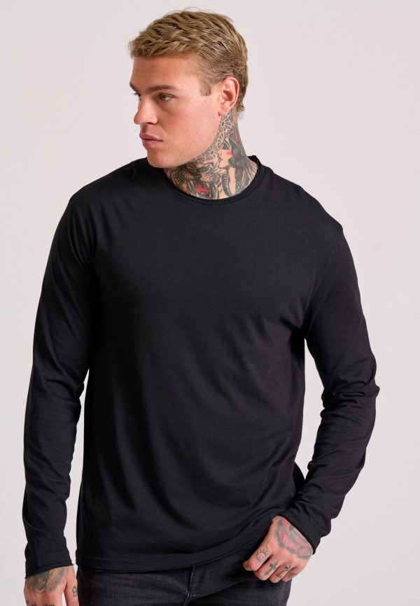 Relaxed fit t-shirt with raw edges - Image 2