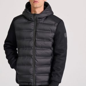 Men's casual jacket in rib weave