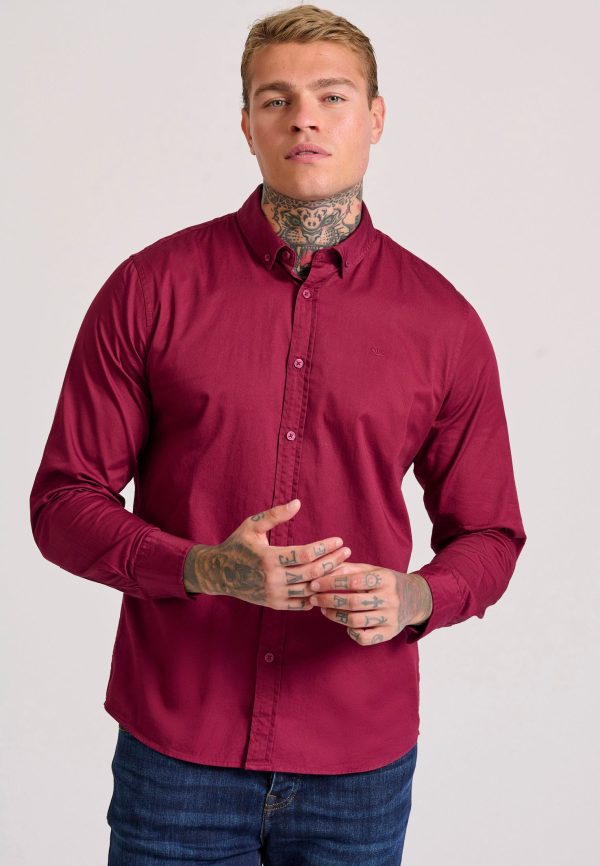 Men's garment dyed twill shirt - Image 8