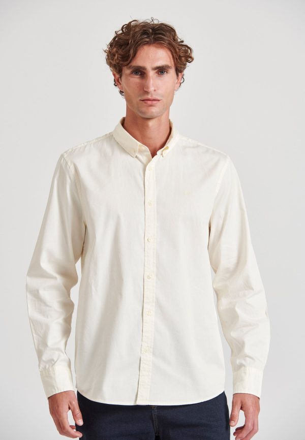 Men's garment dyed twill shirt - Image 7