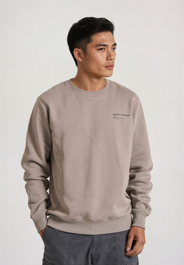 Relaxed fit sweatshirt with print on the back - Image 7