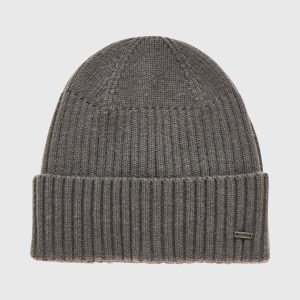 Men's wool blend beanie
