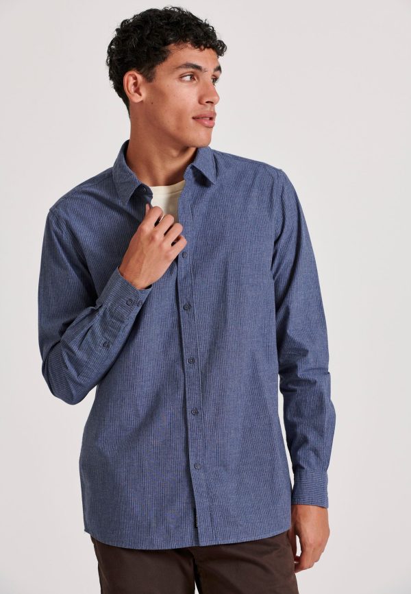 Men's flannel stripped shirt - Image 2