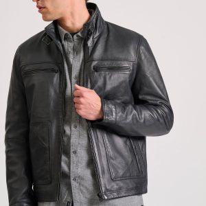Men's leather jacket (Sheepskin)
