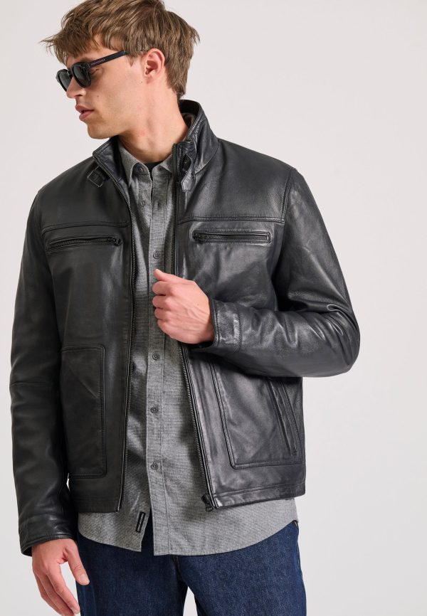 Men's leather jacket (Sheepskin)