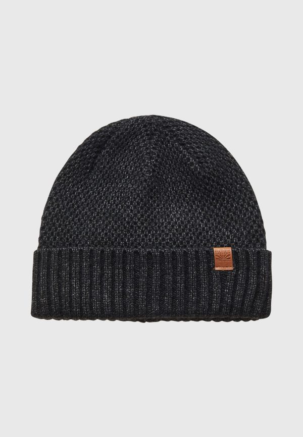 Men's beanie with structure weaving - Image 4