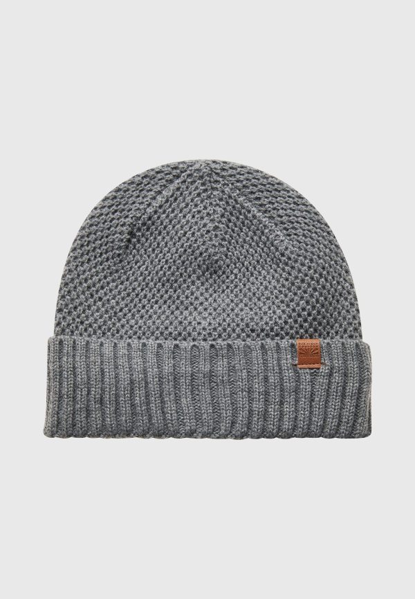 Men's beanie with structure weaving - Image 5