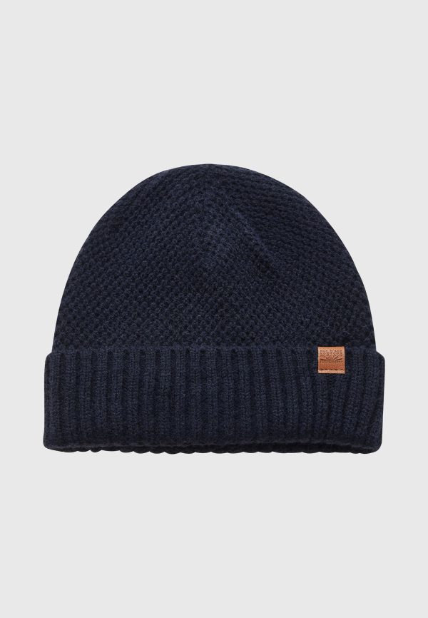 Men's beanie with structure weaving - Image 3