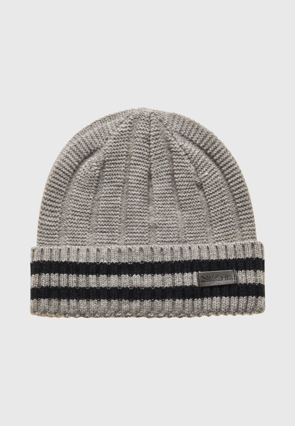 Men's beanie with structure weaving - Image 2