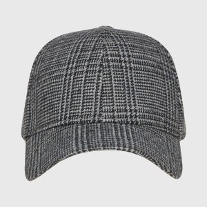 Men's plaid hat