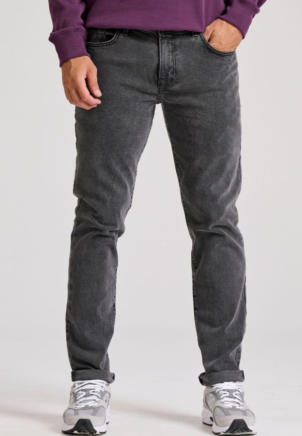 Tapered fit used look jeans - LTB x Funky Buddha