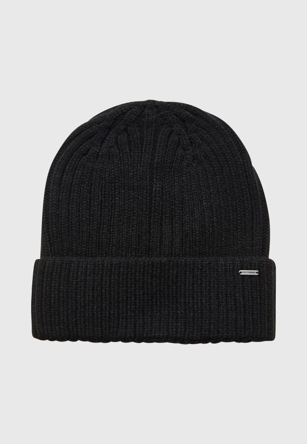 Cable knitted men's beanie - Image 2
