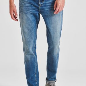 Tapered fit jeans with washed effects - LTB x Funky Buddha