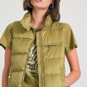 Women's vest quilted jacket