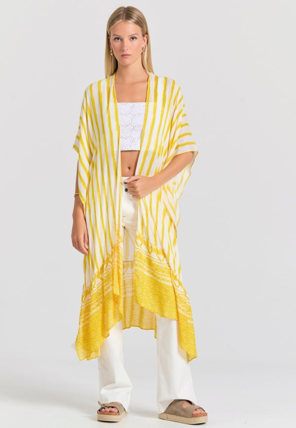 Women's viscose kimono