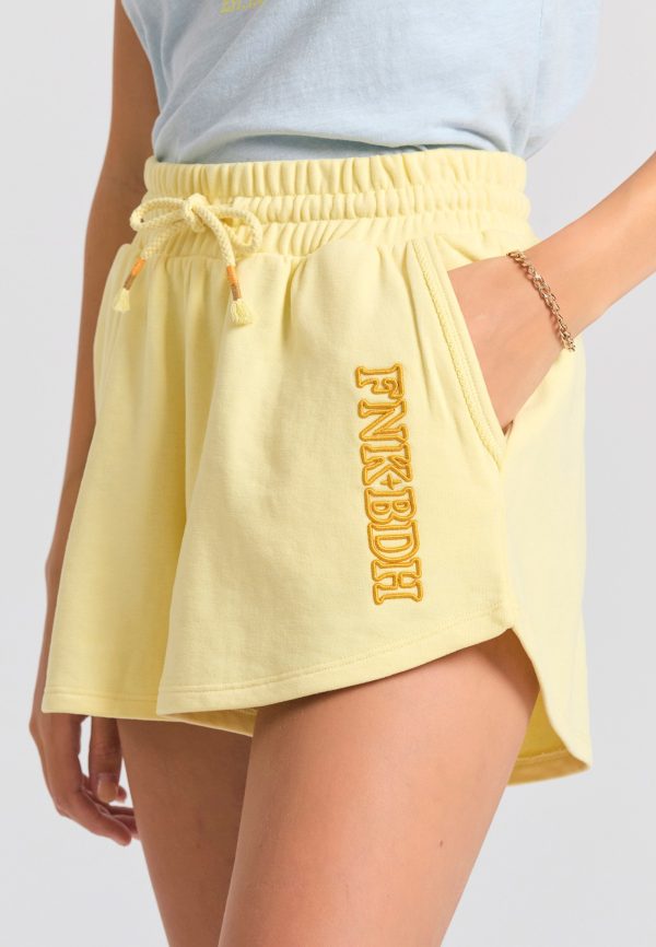 Loose fit jogger shorts with branded embroidery - Image 3