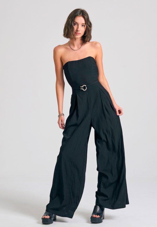 Jumpsuit with bow on the back - Image 2