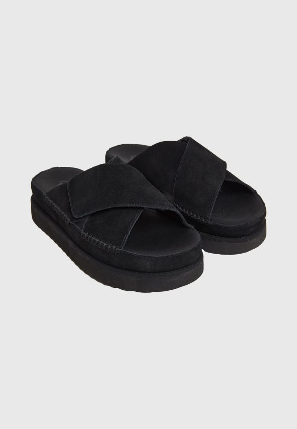 Women's suede sandals - Image 3